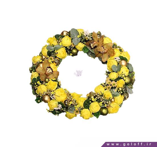گلفروشی آنلاین - حلقه گل طبیعی آماژه - Amazheh | گل آف